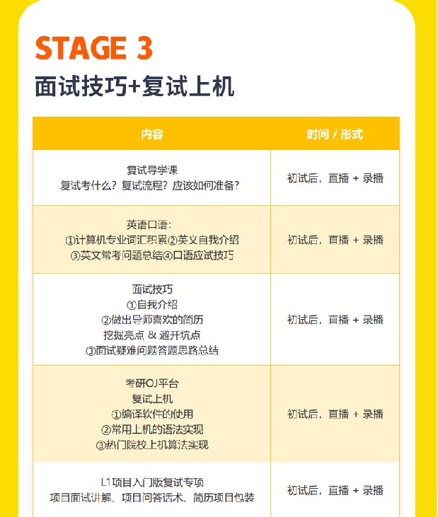 408计算机考研AI定校班课程