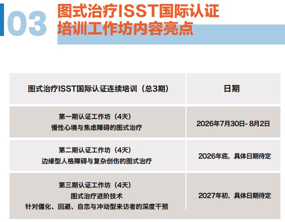 浙江大学中澳图式治疗ISST国际认证连续培训项目