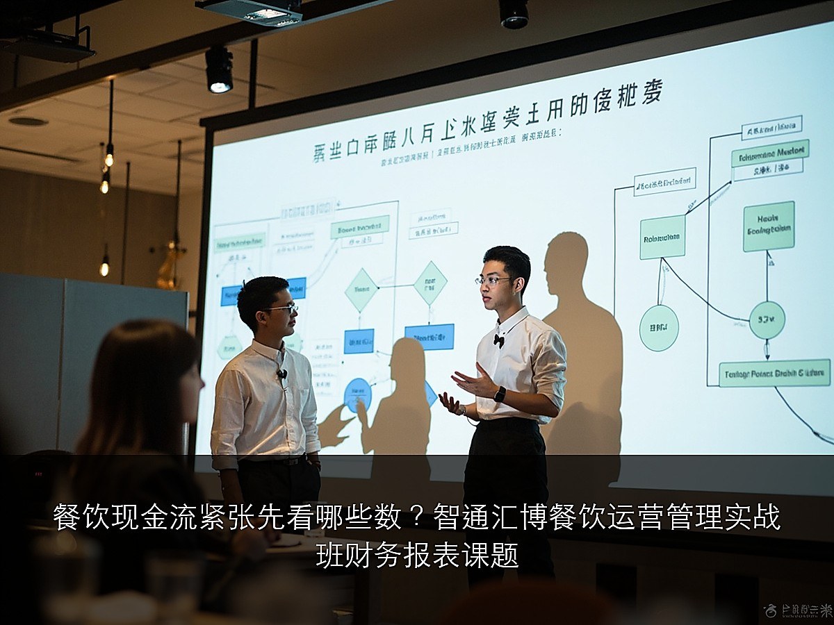 餐饮现金流紧张先看哪些数?智通汇博餐饮运营管理实战班财务报表课题