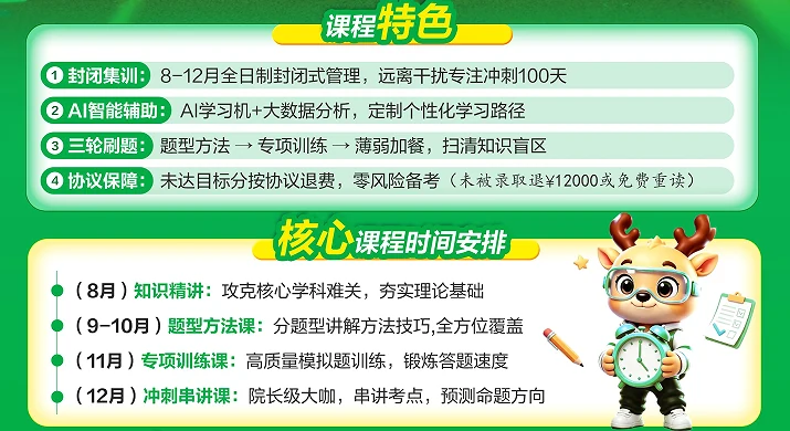 中公考研百日刷题抢分营