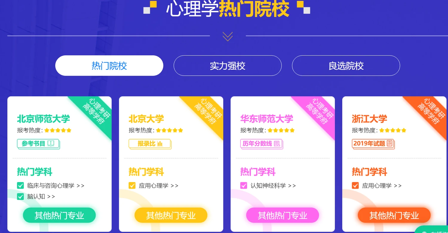 中公考研考心理考研课程