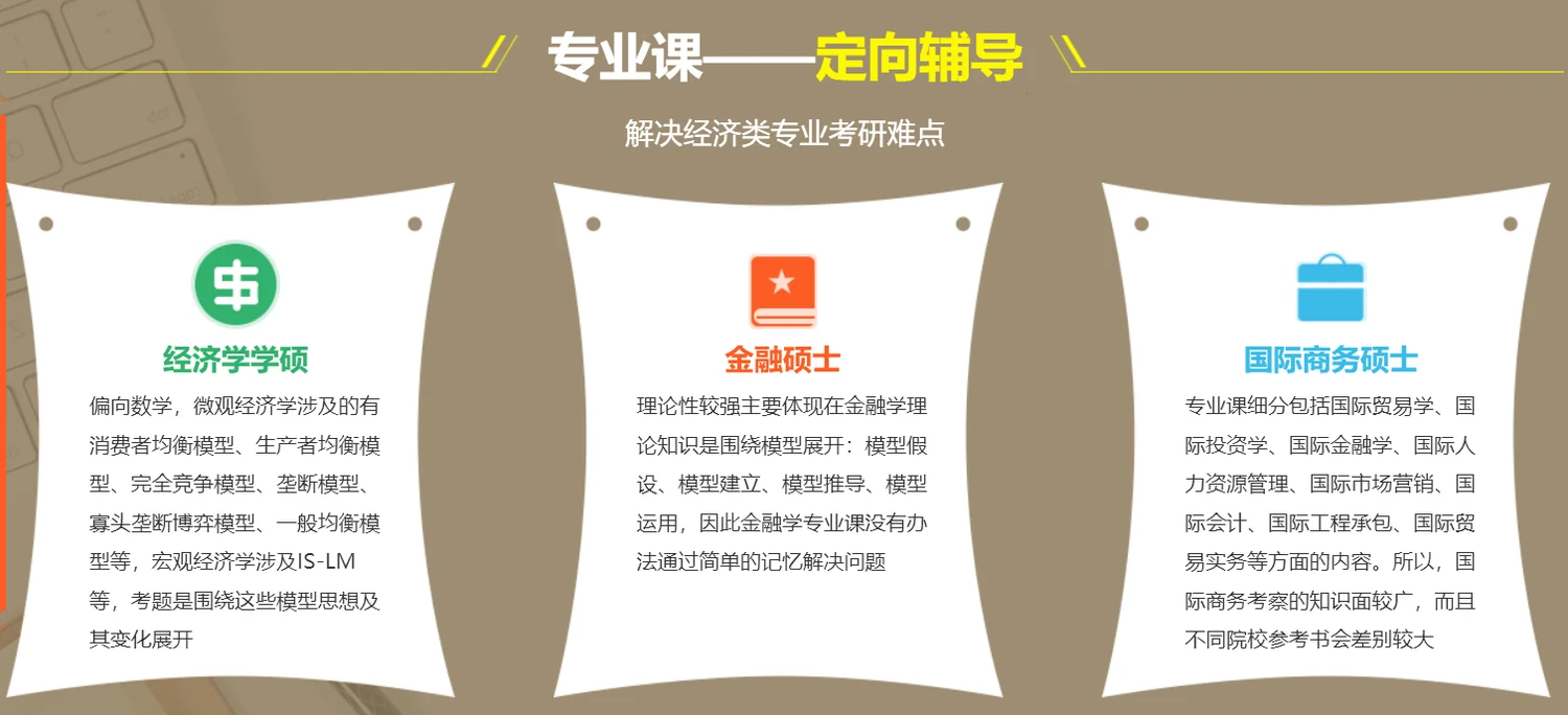 中公考研考经济学考研课程