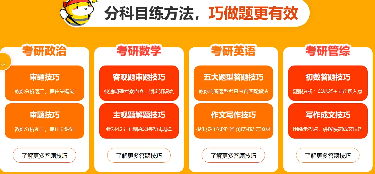 中公考研考前冲刺营