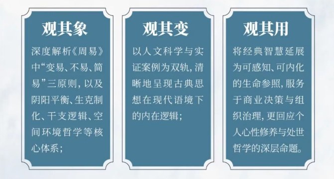 中山大学《周易》智慧与人生哲学高级研修班