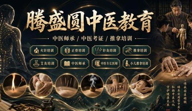 成人正骨推拿培训班哪家好?——腾盛圆中医教育专业之选