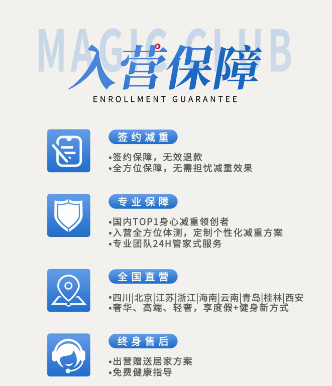 魔瘦减重—杭州千岛湖奢华营地