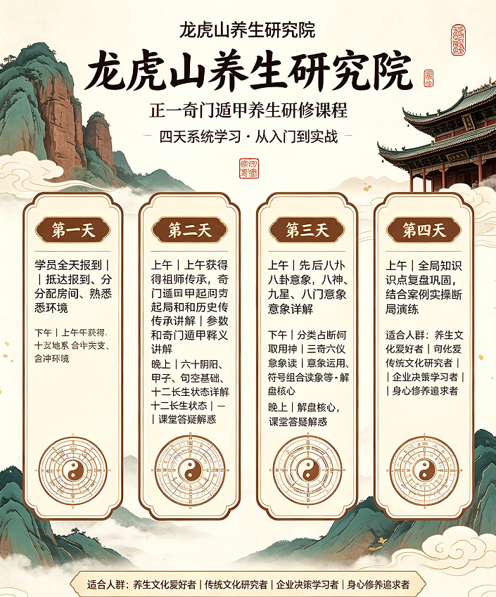 正一奇门遁甲课程