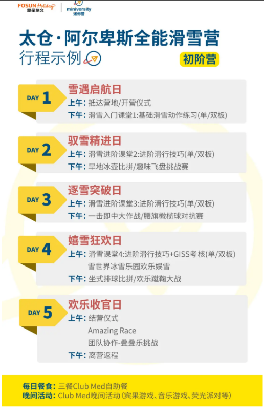 太仓阿尔卑斯全能滑雪冬令营