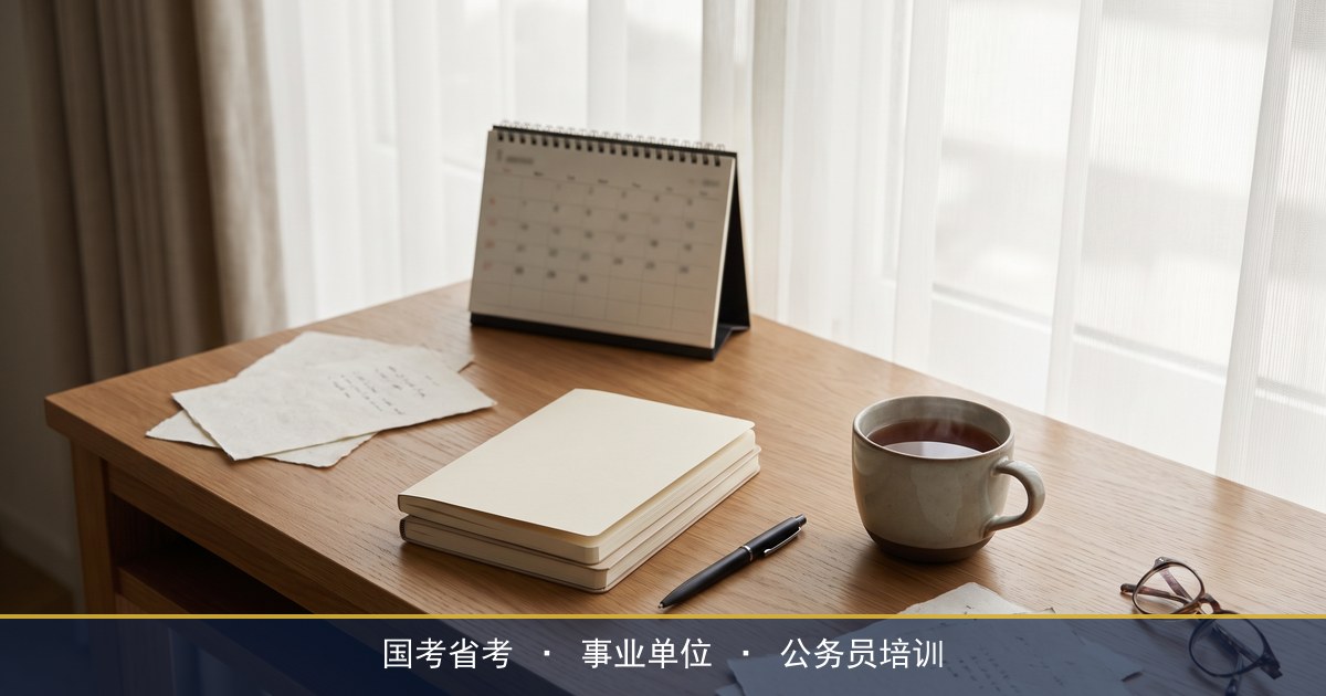 国考省考考试时间有什么区别，一年要准备几场？华公教育备考时间规划