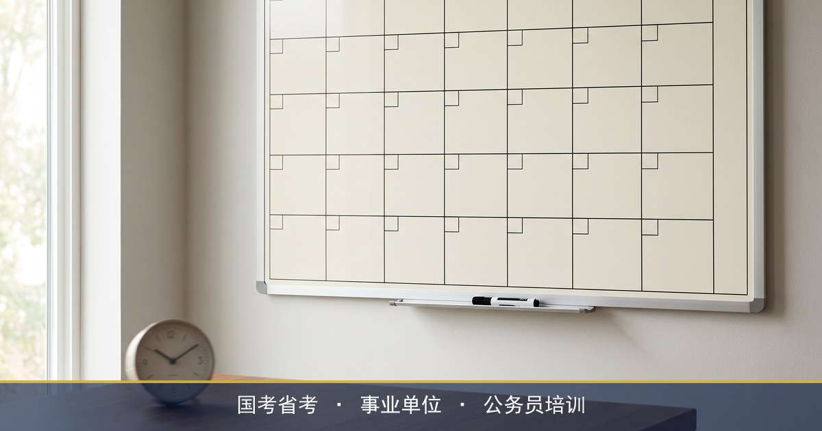 江西省考一般什么时候报名考试，时间节点怎么记？华公教育江西省考时间规划