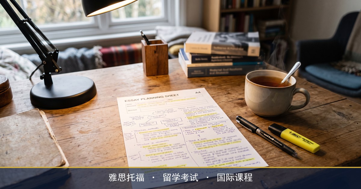 雅思写作Task2观点句写不出来,审题到成文的五步怎么走?环球教育雅思写作提分思路
