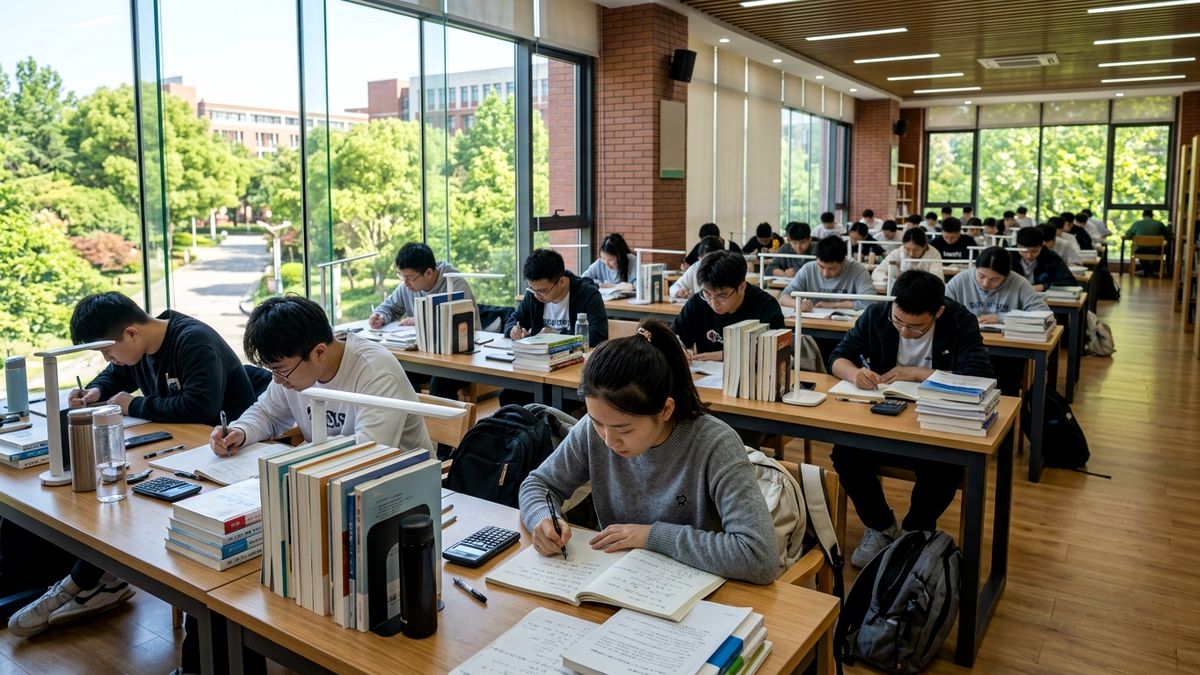 二战考研压力大家里环境学不下去?海文考研全年特训营寄宿制全封闭管理重燃战斗力