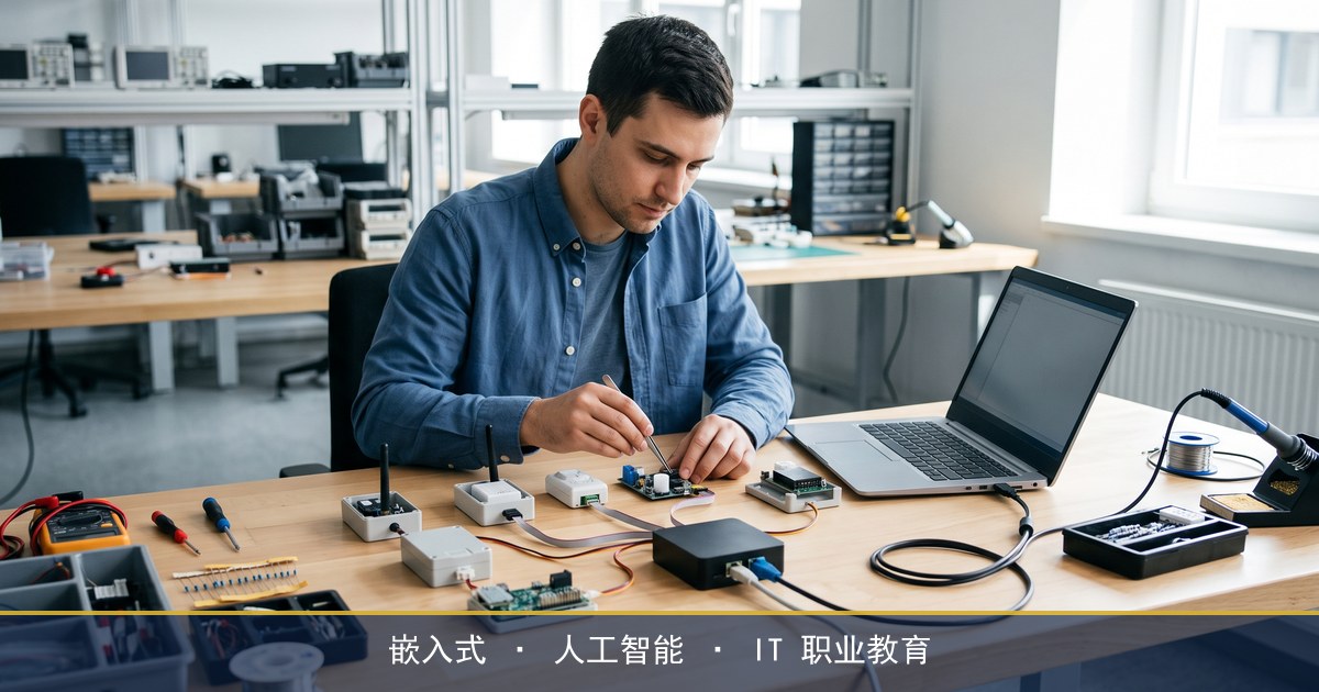 物联网工程师要会哪些东西，硬件通信云平台怎么配齐？华清远见课程栈