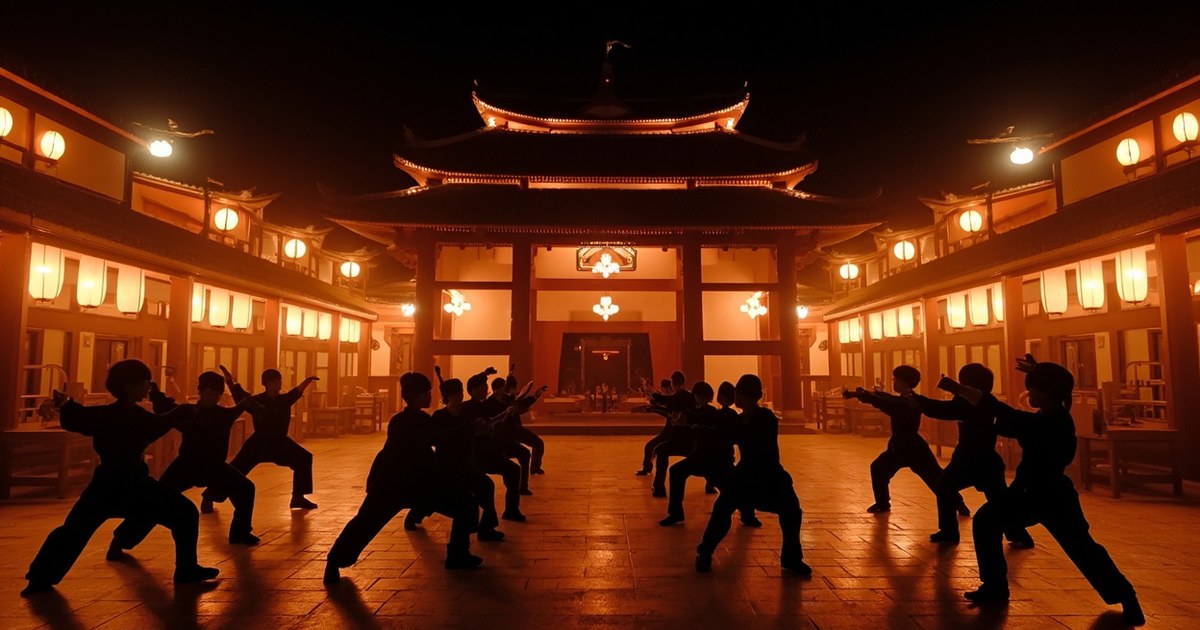 山门演武是什么？青城山清修营的同修论道之夜