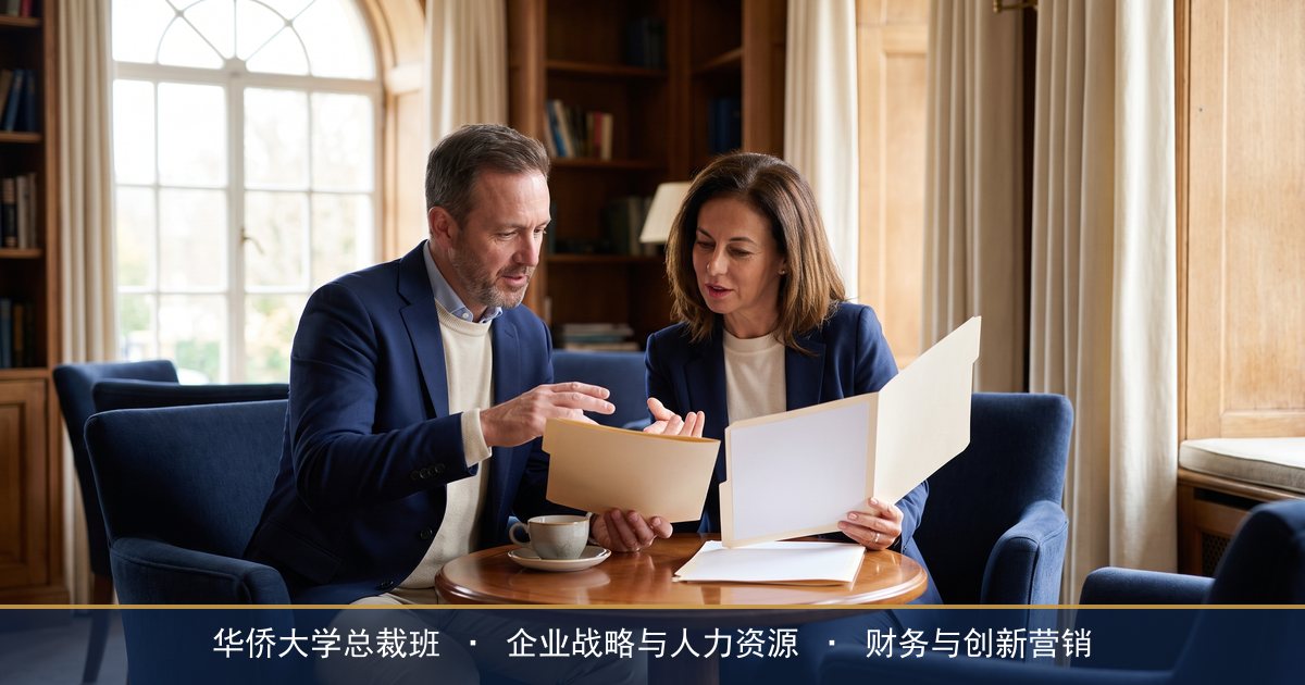 EMBA和MBA招的人不一样?华侨大学总裁班对比两条路径