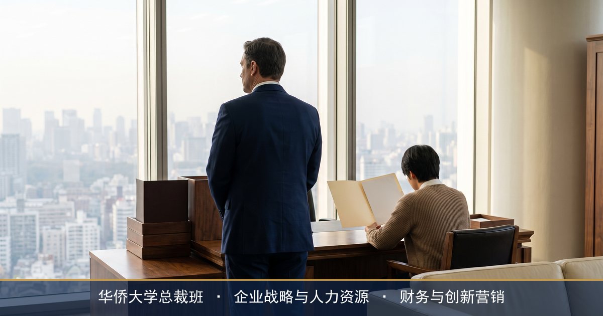 核心员工留不住、梯队断层?华侨大学总裁班组织进化课讲留人