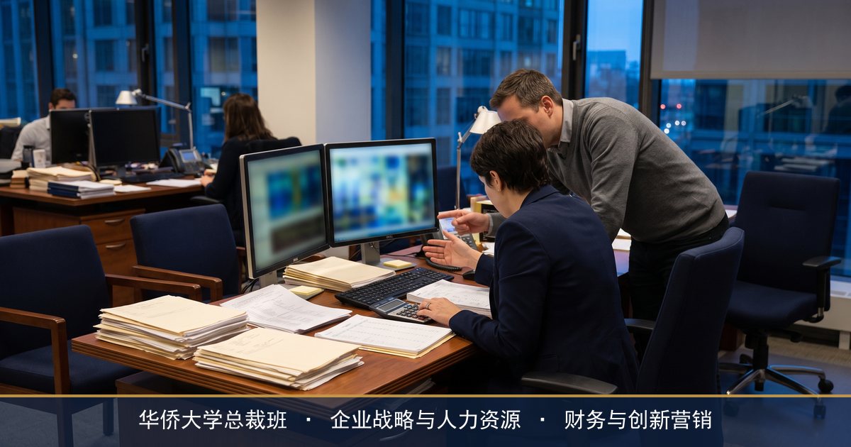 企业文化贴在墙上没人认?华侨大学总裁班解构变革课讲落地