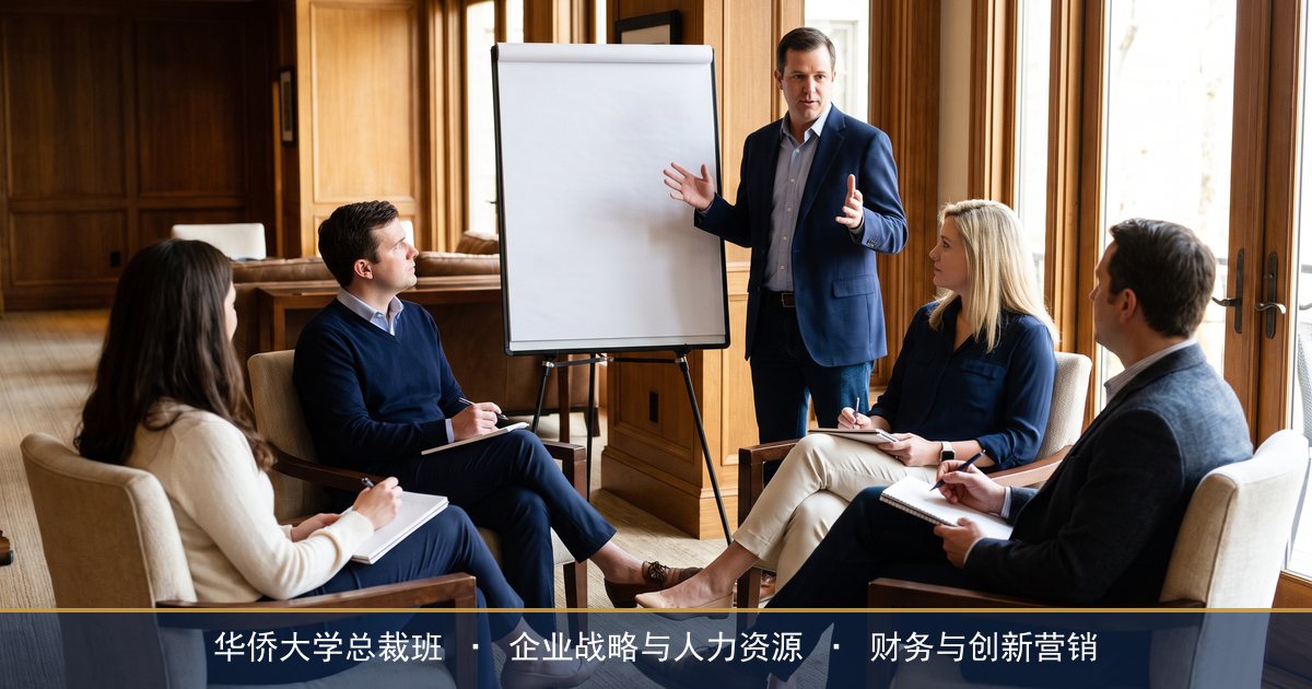 财务只会记账不创造价值?华侨大学总裁班财务管理课讲透