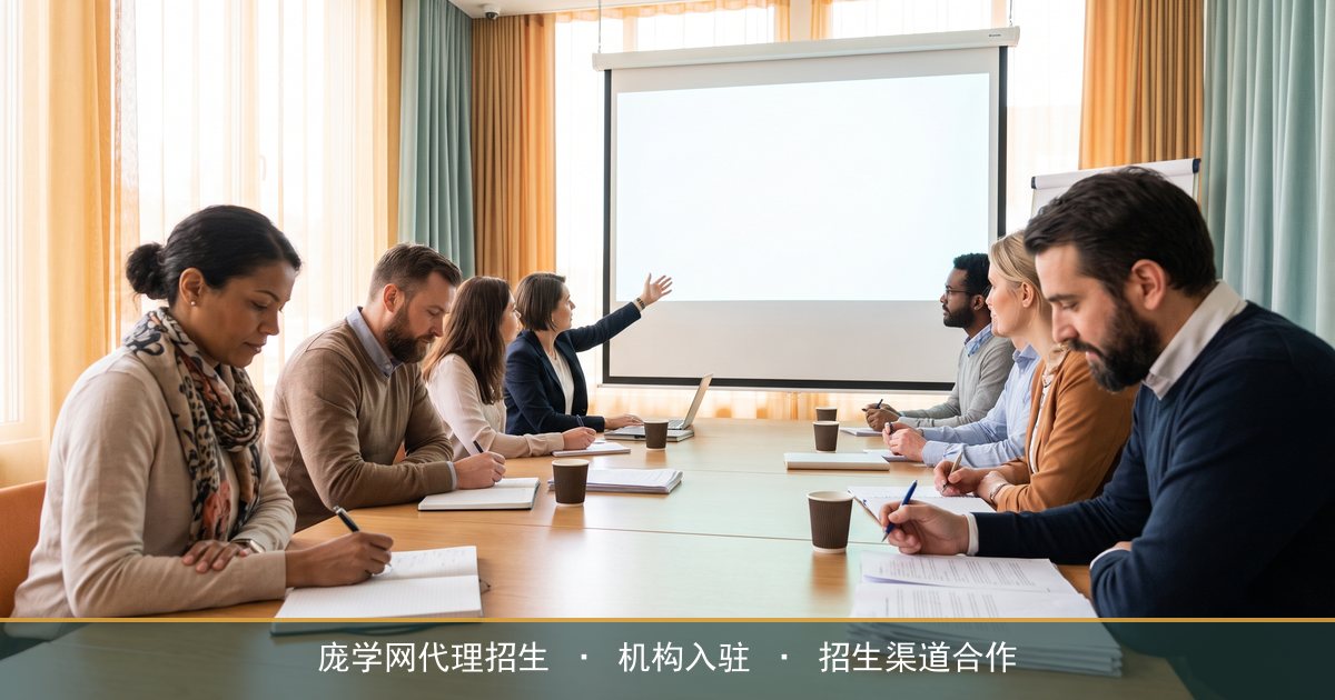 连锁机构怎么统一做招生?庞学网讲总部与门店的分工