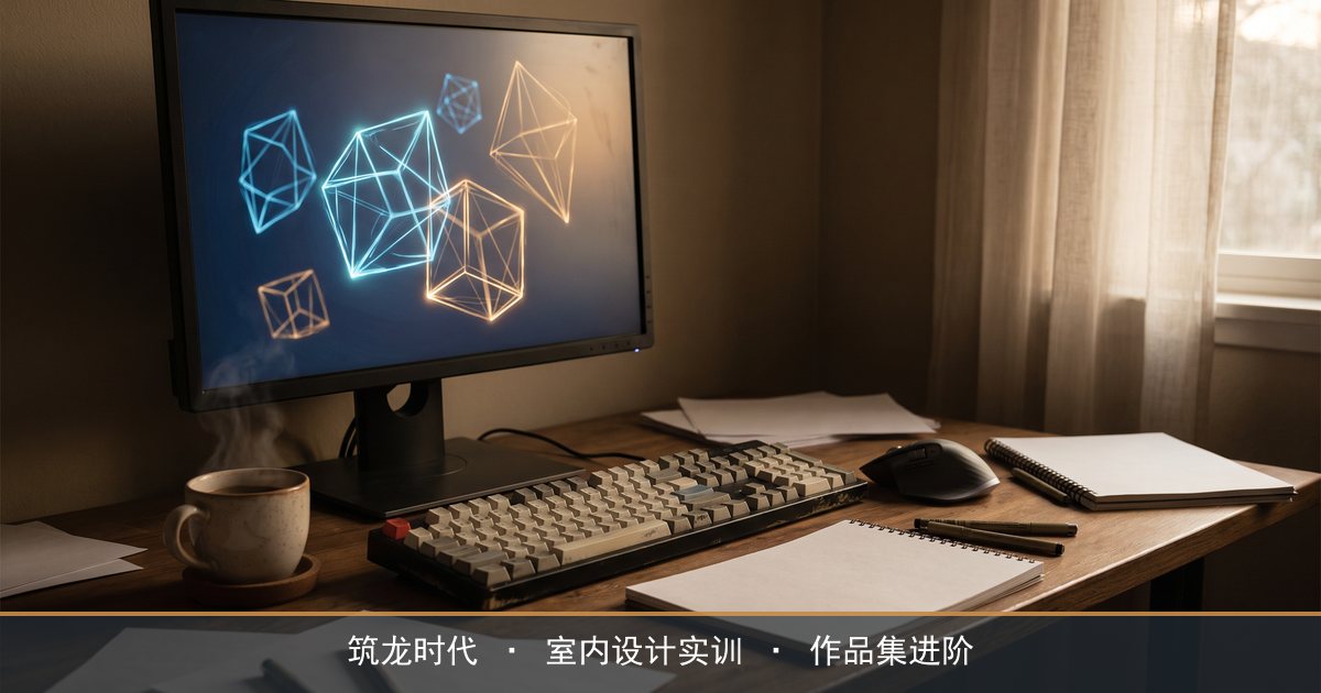 3dmax建模总是卡住?筑龙时代讲透从矩形拉伸到多边形
