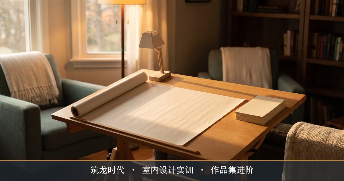 客厅装修效果图怎么表达层次?筑龙时代讲天光与灯带的分工
