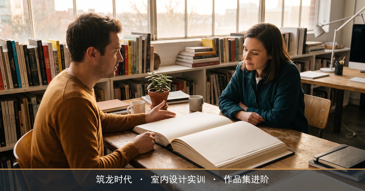 设计作品集怎么做才像真的?筑龙时代把四个月产出串成一份