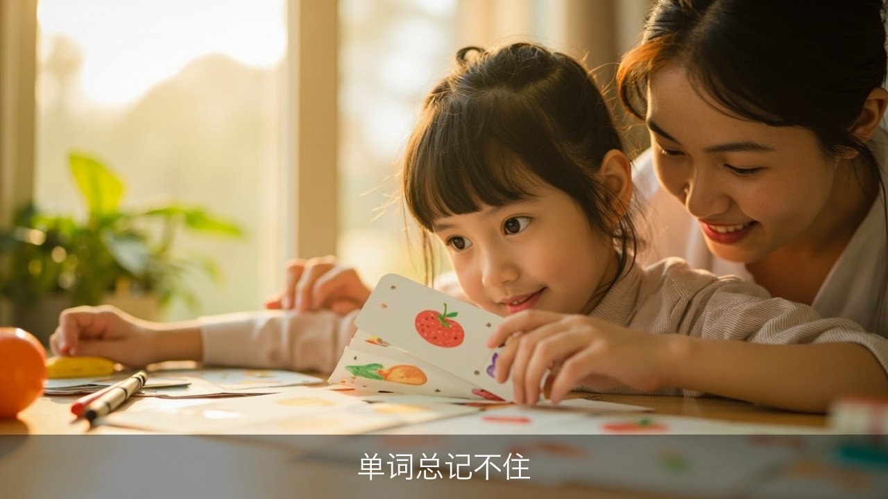 孩子单词记了就忘怎么办？Hellokid在线少儿英语欧美私人外教一对一词汇积累的三步走