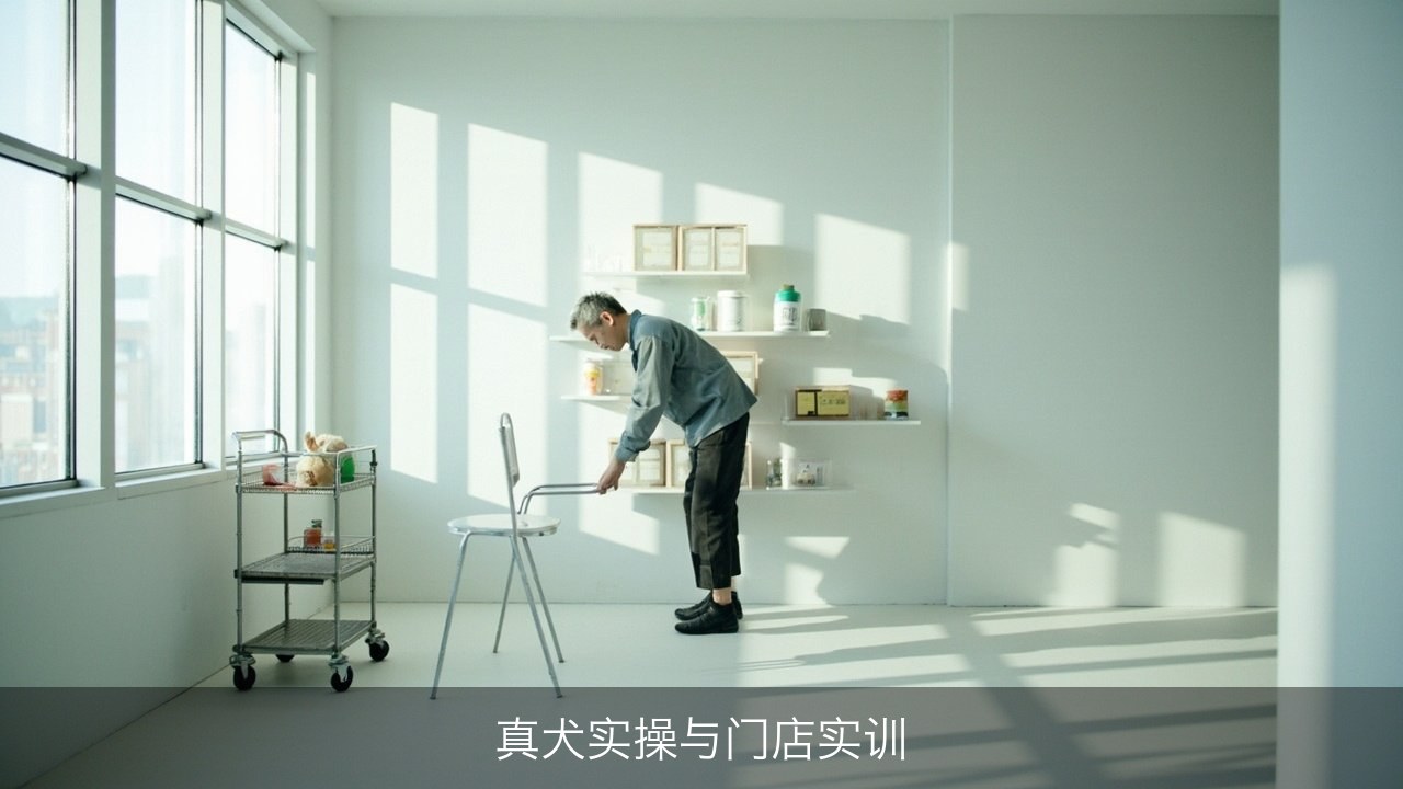 学完就能直接上手吗？派多格真犬实操与门店模拟实训的区别