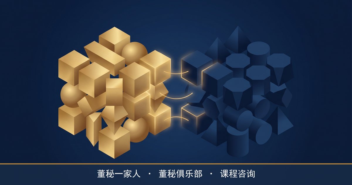 重大资产重组方案落地,董秘培训里的决议与披露先后手,董秘一家人讲透了 —— 董秘俱乐部