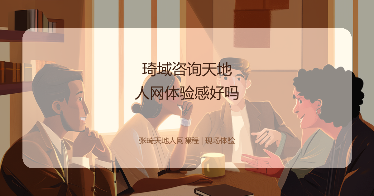 琦域咨询天地人网体验感好吗